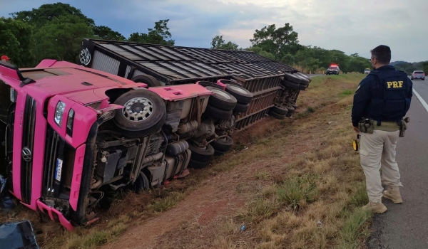 Acidentes nas rodovias federais de Goiás deixam três mortos no fim de semana