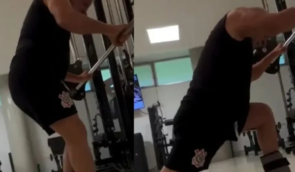 Janja posta vídeo de Lula treinando pernas em academia aos 80 anos