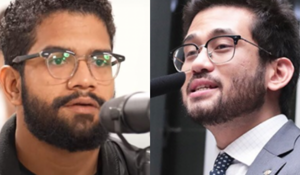 Justiça condena youtuber Jones Manoel a pagar R$ 30 mil a Kim Kataguiri por danos morais