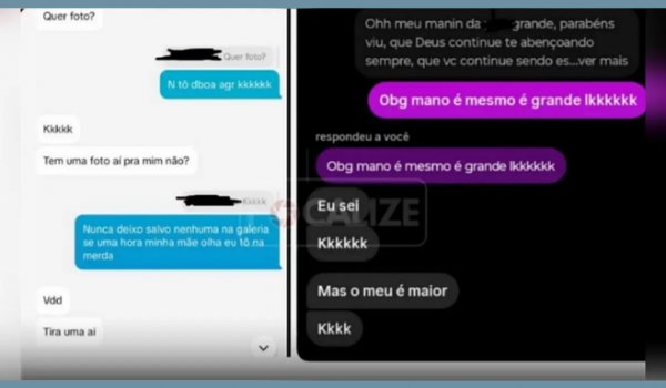 Mãe vai à polícia após encontrar mensagens entre filho e professor, em Caçu