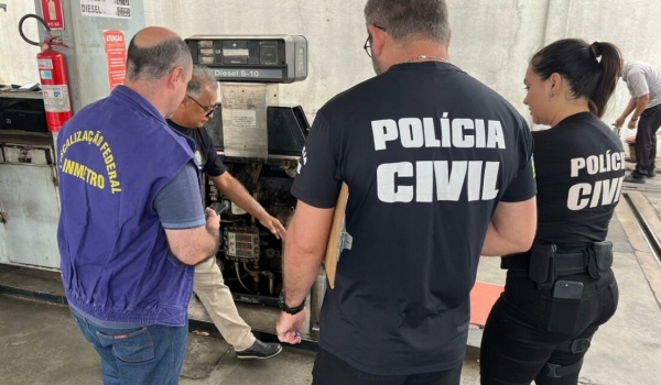 Polícia Civil inicia operação nacional contra fraudes em bombas de combustíveis em Goiás