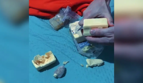 PM descobre drogas escondidas em barras de sabão em Caiapônia