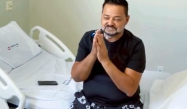 Após semana internado, cantor Ray, que faz dupla com Renan recebe alta e agradece apoio dos fãs