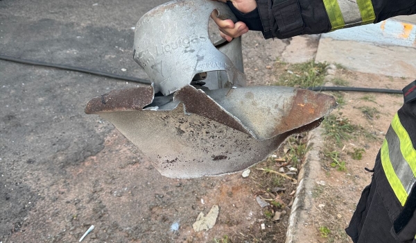 Explosão durante manuseio de gás hélio fere dois em Goiânia 