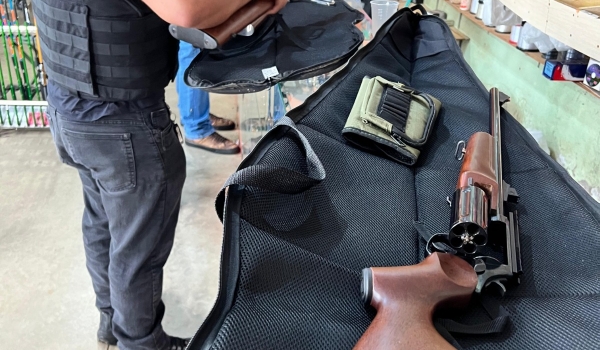 Operação da Polícia Civil apreende 14 armas de fogo e prende seis em Goiás 
