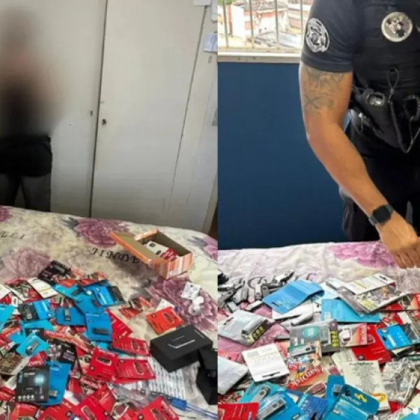 Idoso é preso em Goiânia suspeito de armazenar grande volume de material ilegal envolvendo crianças