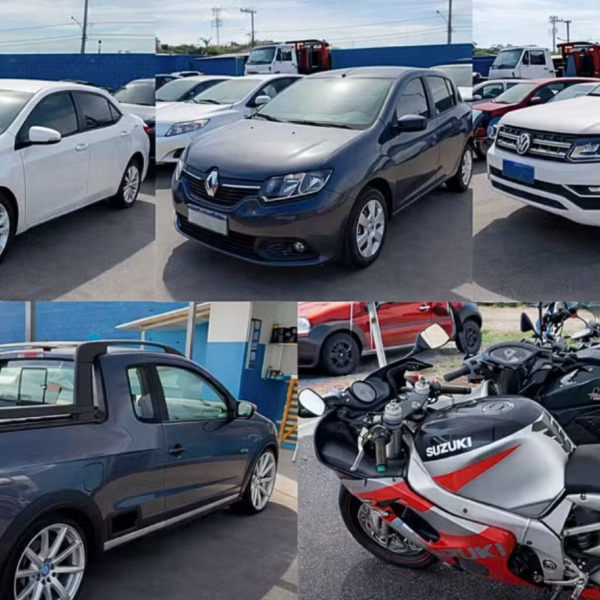 Leilão do TJGO tem 580 veículos com lances a partir de R$ 1,5 mil