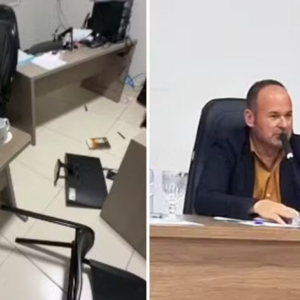 Vereador é agredido dentro da Câmara após sessão em Goiás