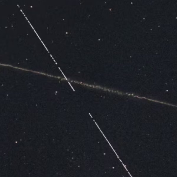 Vídeo raro registra passagem de asteroide 1997 NC1 pelo céu de Goiânia