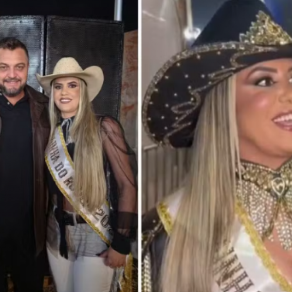 Rainha de rodeio de Goiás revela trisal com irmã gêmea