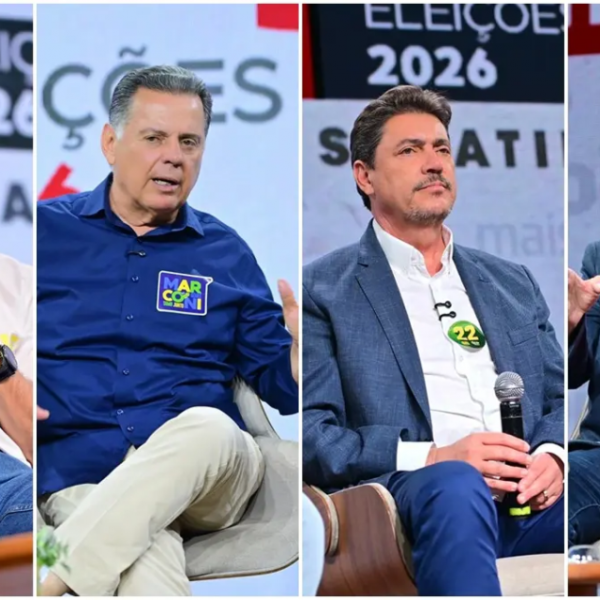 Último debate pode marcar confronto final entre Daniel, Wilder, Marconi e Luis Cesar em Goiás