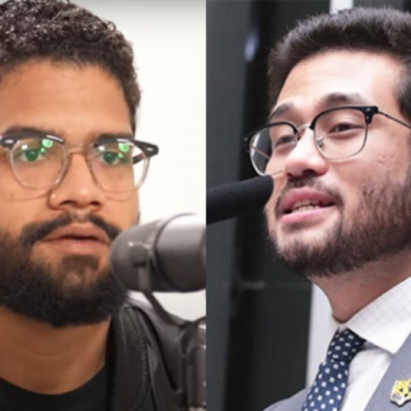 Justiça condena youtuber Jones Manoel a pagar R$ 30 mil a Kim Kataguiri por danos morais