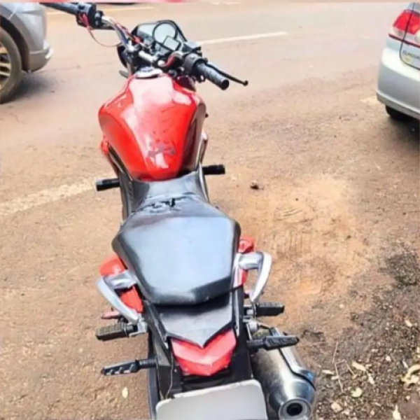 Moto com 212 multas e mais de R$ 60 mil em débitos é apreendida pela GCM em Jataí