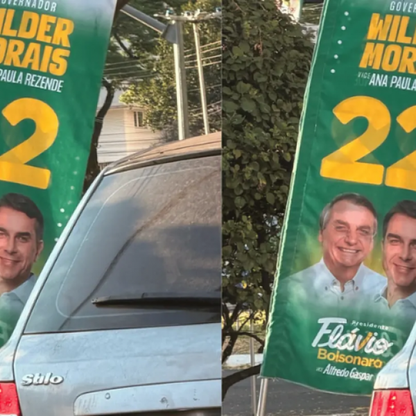 Justiça proíbe Wilder de usar imagem de Bolsonaro e manda retirar material das ruas