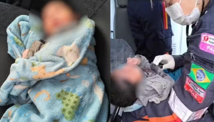 Recém-nascido é abandonado em caixa na GO-463