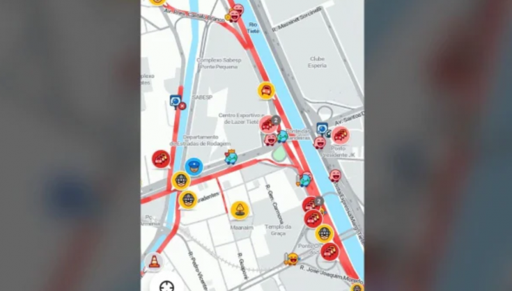 Waze passa a alertar motoristas sobre risco de assalto