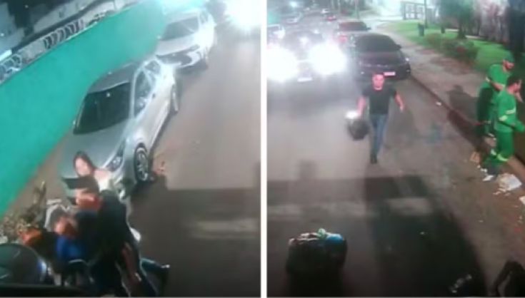 Motorista de caminhão de lixo é agredido durante coleta em Goiânia
