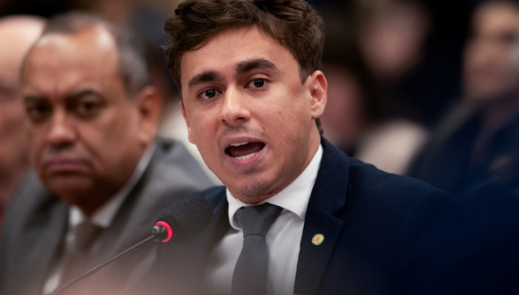 Nikolas Ferreira rebate Janja e volta a criticar projeto que criminaliza a misoginia